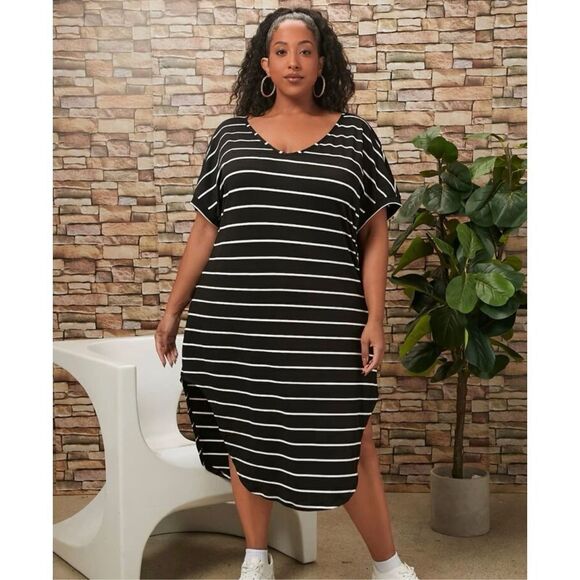 Striped T-shirt Dress - Picture 5 of 5